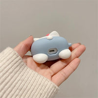 Thumbnail for Sanrio Hello Kitty Sleeping On Tummy AirPods Earphone Case - ArtGalleryZen