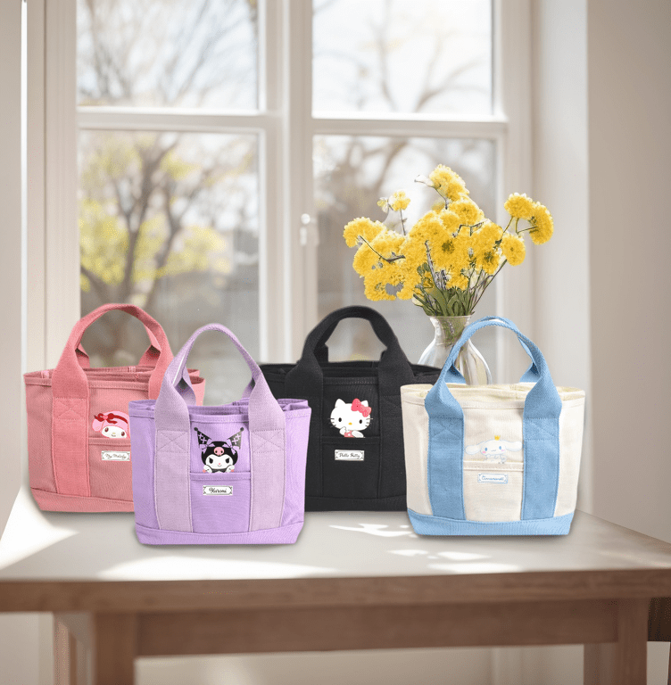 Sanrio Japanese Versatile Canvas Tote Bag - ArtGalleryZen