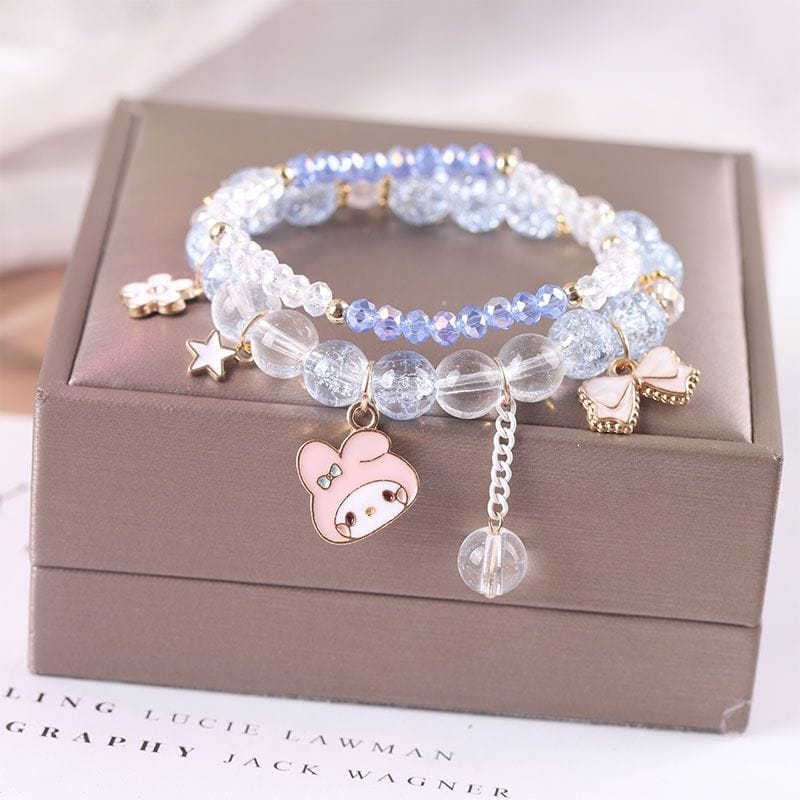 Cinnamoroll elegant cute bracelet w/ pendants  Tide Color x Sanrio - magic  COSMOS St – magic COSMOS St.