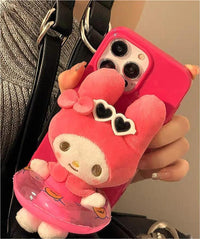 Thumbnail for Sanrio Kawaii My Melody Hello Kitty Kuromi iPhone Case - ArtGalleryZen