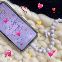 Thumbnail for Sanrio Kuromi Cinnamoroll Magnetic Charging Data Cable Bracelet - ArtGalleryZen