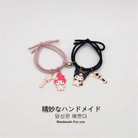 Thumbnail for Sanrio Kuromi My Melody Magnetic Rope Chain Bracelet Set - ArtGalleryZen