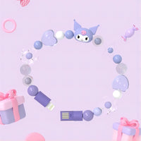 Thumbnail for Sanrio Kuromi Pochacco Charging Data Cable Bracelet - ArtGalleryZen