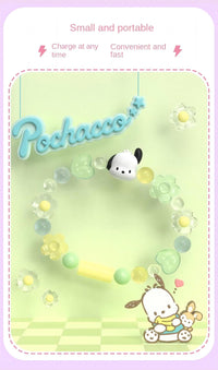 Thumbnail for Sanrio Kuromi Pochacco Charging Data Cable Bracelet - ArtGalleryZen