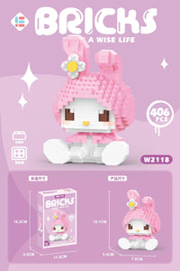 Thumbnail for Sanrio LEGO Compatible Assembly Building Blocks - ArtGalleryZen