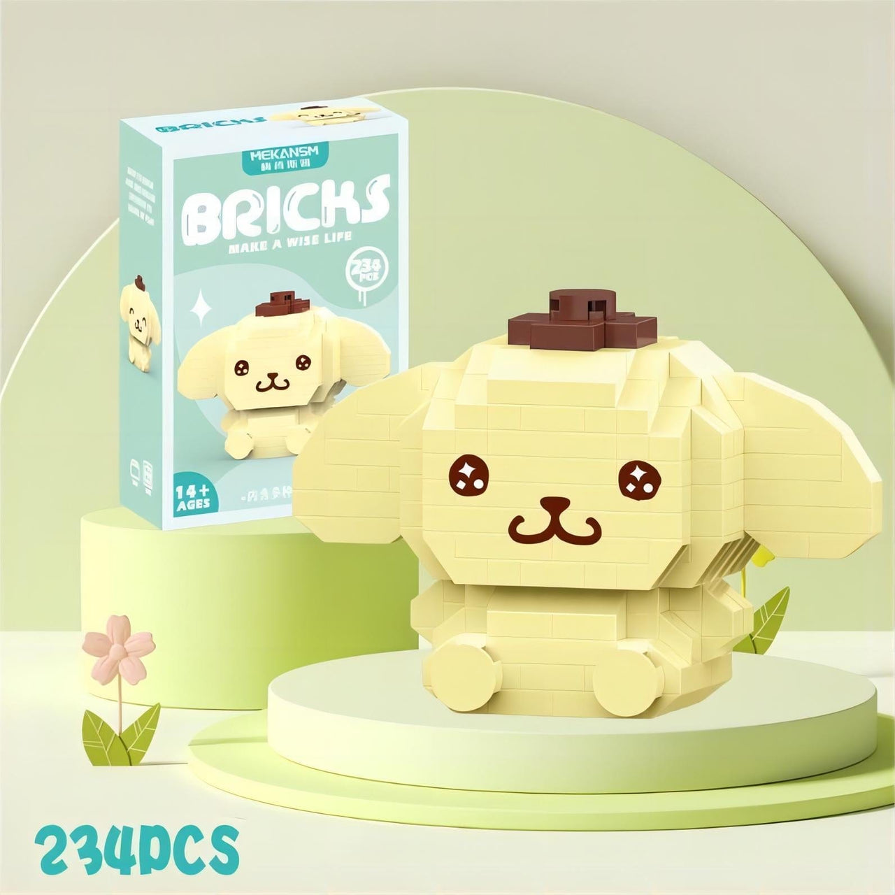 Sanrio LEGO Compatible Assembly Building Bricks - ArtGalleryZen