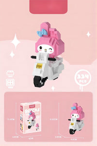 Thumbnail for Sanrio LEGO Compatible Motor To Go Building Bricks - ArtGalleryZen