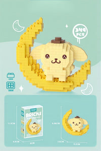 Thumbnail for Sanrio LEGO Compatible On-The-Moon Building Bricks - ArtGalleryZen