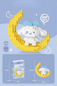 Thumbnail for Sanrio LEGO Compatible On-The-Moon Building Bricks - ArtGalleryZen