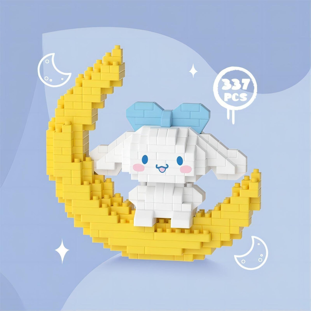 Sanrio LEGO Compatible On-The-Moon Building Bricks - ArtGalleryZen