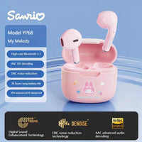 Thumbnail for Sanrio Licensed Wireless Bluetooth Earphones - ArtGalleryZen