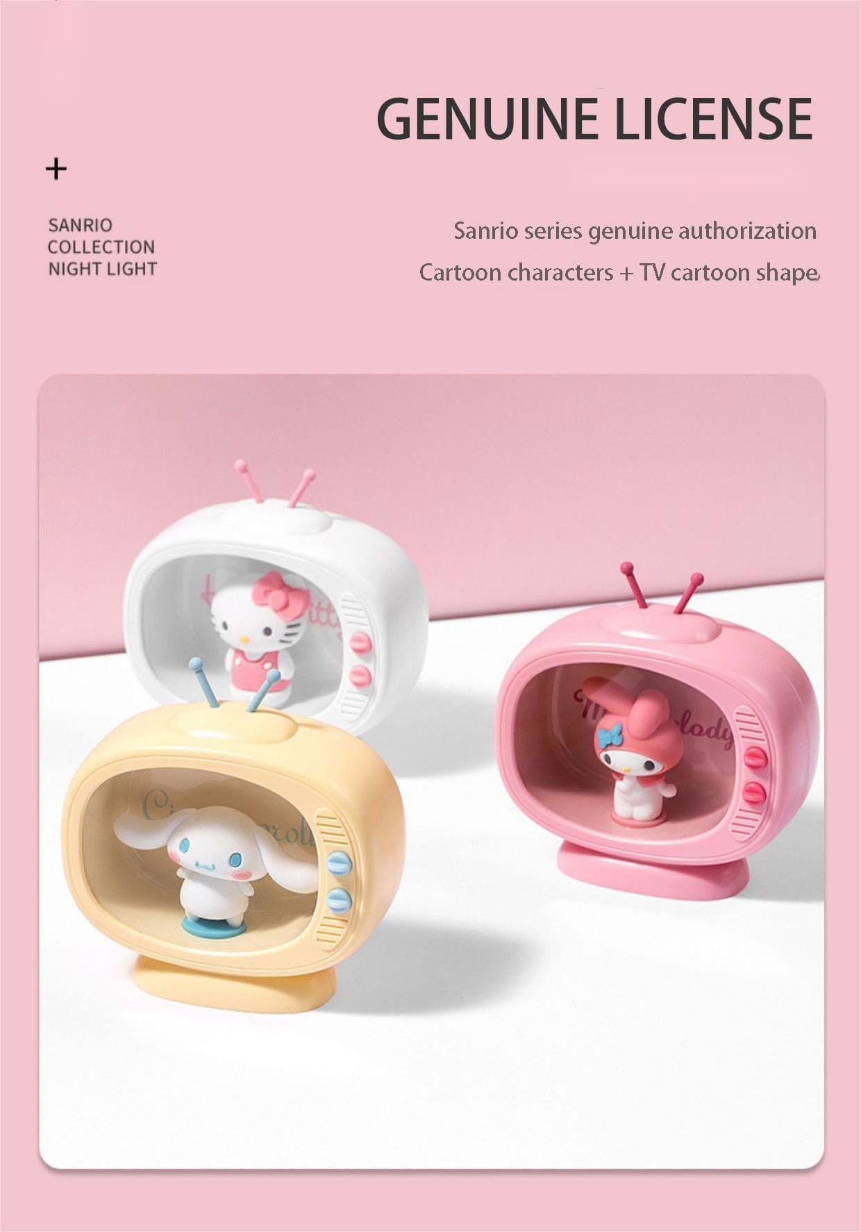 Sanrio Mini TV Night Light - ArtGalleryZen