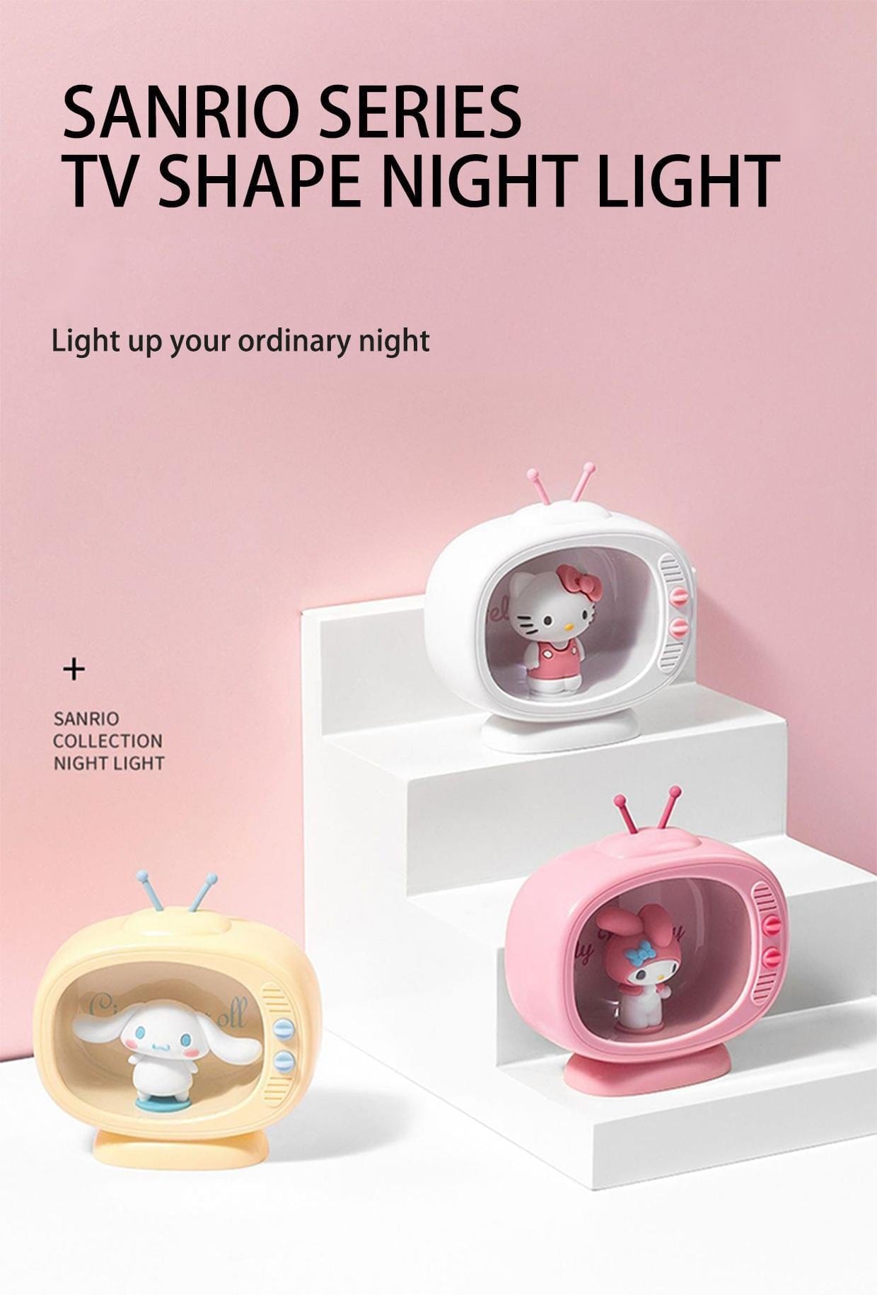 Sanrio Mini TV Night Light - ArtGalleryZen
