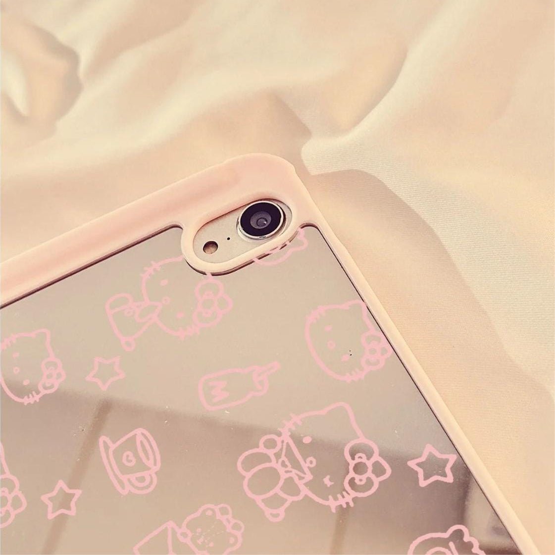 Sanrio Pink Hello Kitty iPad Case - ArtGalleryZen