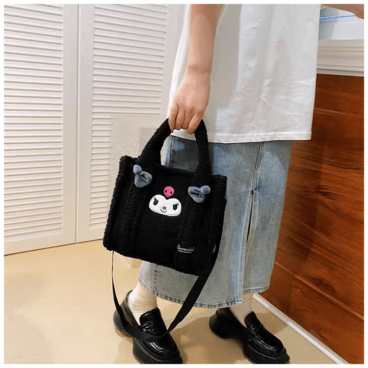 Sanrio Plush Crossbody Tote Bag - ArtGalleryZen