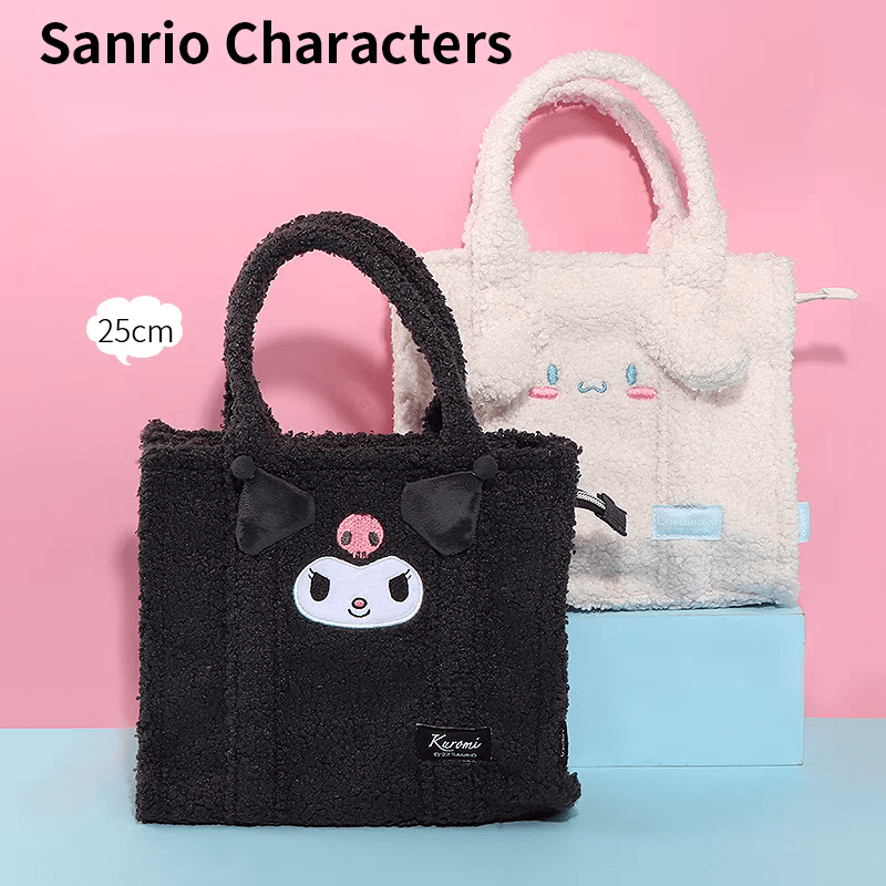 Sanrio Plush Crossbody Tote Bag - ArtGalleryZen