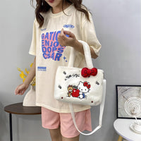 Thumbnail for Sanrio Plush Single Shoulder Crossbody Bag - ArtGalleryZen