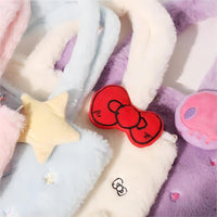 Thumbnail for Sanrio Plush Single Shoulder Crossbody Bag - ArtGalleryZen