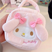 Thumbnail for Sanrio Plush Small Square Bag Cosmetic Toiletry Bag Portable Travel Organizer - ArtGalleryZen