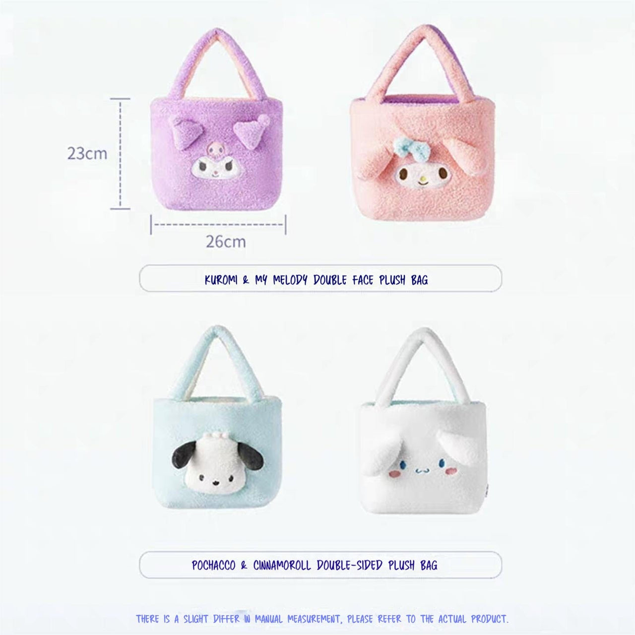 Sanrio Transformable Plush Bag – ArtGalleryZen