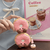Thumbnail for Smile Donut AirPods Earphone Case With Accessories - ArtGalleryZen