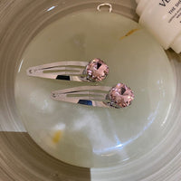 Thumbnail for Sparkling Chic Crystal Inlaid Star Heart Bowknot Hair Clips Set - ArtGalleryZen