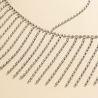 Thumbnail for Sparkling Dainty Layered Rhinestone Inlaid Tassel Body Chain