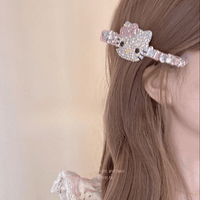 Thumbnail for Sparkling Sanrio Hello Kitty Rhinestone Hair Clip