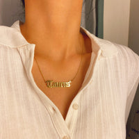 Thumbnail for Stainless Steel Constellation Zodiac Astrology Letter Pendant Necklace - ArtGalleryZen