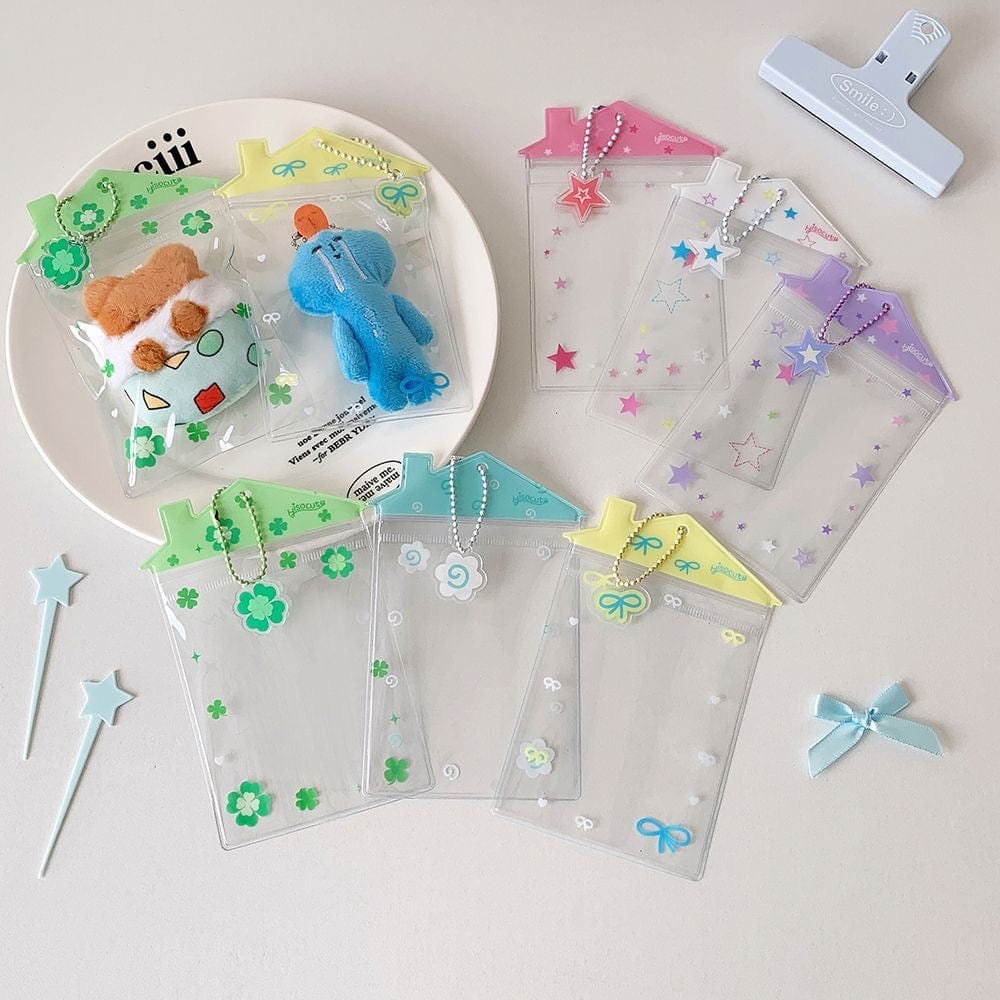 Star House Candy Bag Kpop Keychain Photocard Holder - ArtGalleryZen