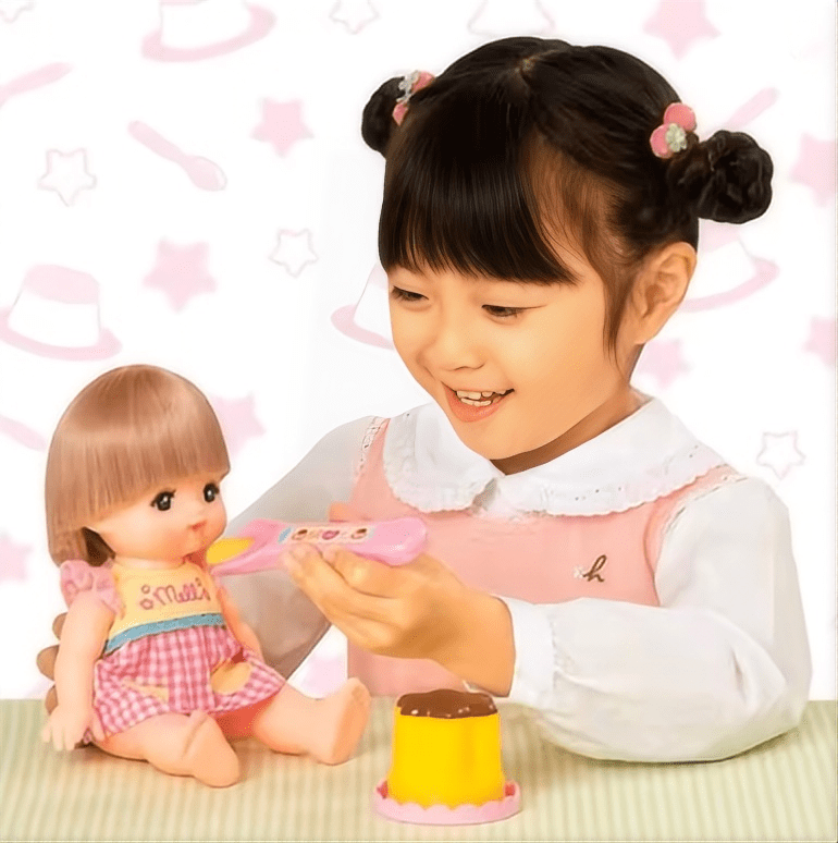 Strawberry Pudding Set Food Feeding Toy - ArtGalleryZen