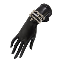 Thumbnail for Stylish 3pcs Heart Charm Pearl Irregular Beaded Chain Bracelet Set - ArtGalleryZen