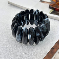 Thumbnail for Stylish Chunky Irregular Resin Bangle Bracelet - ArtGalleryZen