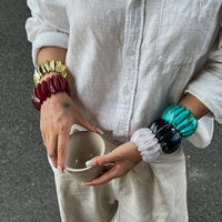 Thumbnail for Stylish Chunky Irregular Resin Bangle Bracelet - ArtGalleryZen