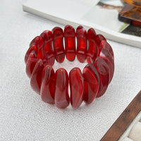 Thumbnail for Stylish Chunky Irregular Resin Bangle Bracelet - ArtGalleryZen