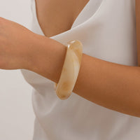 Thumbnail for Stylish Chunky Resin Wide Cuff Bangle Bracelet - ArtGalleryZen