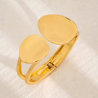 Thumbnail for Stylish Geometric Asymmetric Pattern Bangle Bracelet - ArtGalleryZen