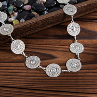 Thumbnail for Stylish Hollow Pattern Round Disk Waist Chain - ArtGalleryZen