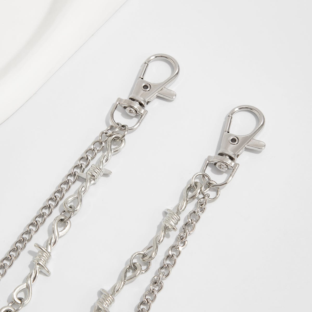 Stylish Layered Chunky Cross Tassel Trouser Chain - ArtGalleryZen