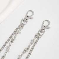 Thumbnail for Stylish Layered Chunky Cross Tassel Trouser Chain - ArtGalleryZen