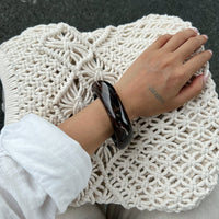 Thumbnail for Stylish Square Resin Bangle Bracelet - ArtGalleryZen