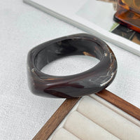 Thumbnail for Stylish Square Resin Bangle Bracelet - ArtGalleryZen