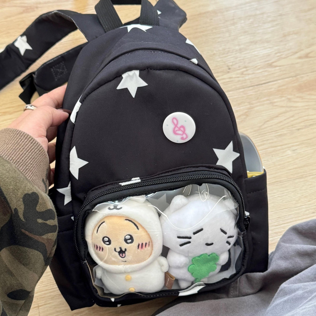 Stylish Star Kpop Fan Display Mini Backpack - ArtGalleryZen