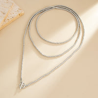 Thumbnail for Stylish Toggle Clasp Beaded Long Chain Necklace - ArtGalleryZen