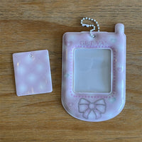 Thumbnail for Sugarbunnies Phone Shaped Kpop Keychain Photocard Holder - ArtGalleryZen