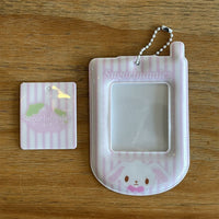 Thumbnail for Sugarbunnies Phone Shaped Kpop Keychain Photocard Holder - ArtGalleryZen