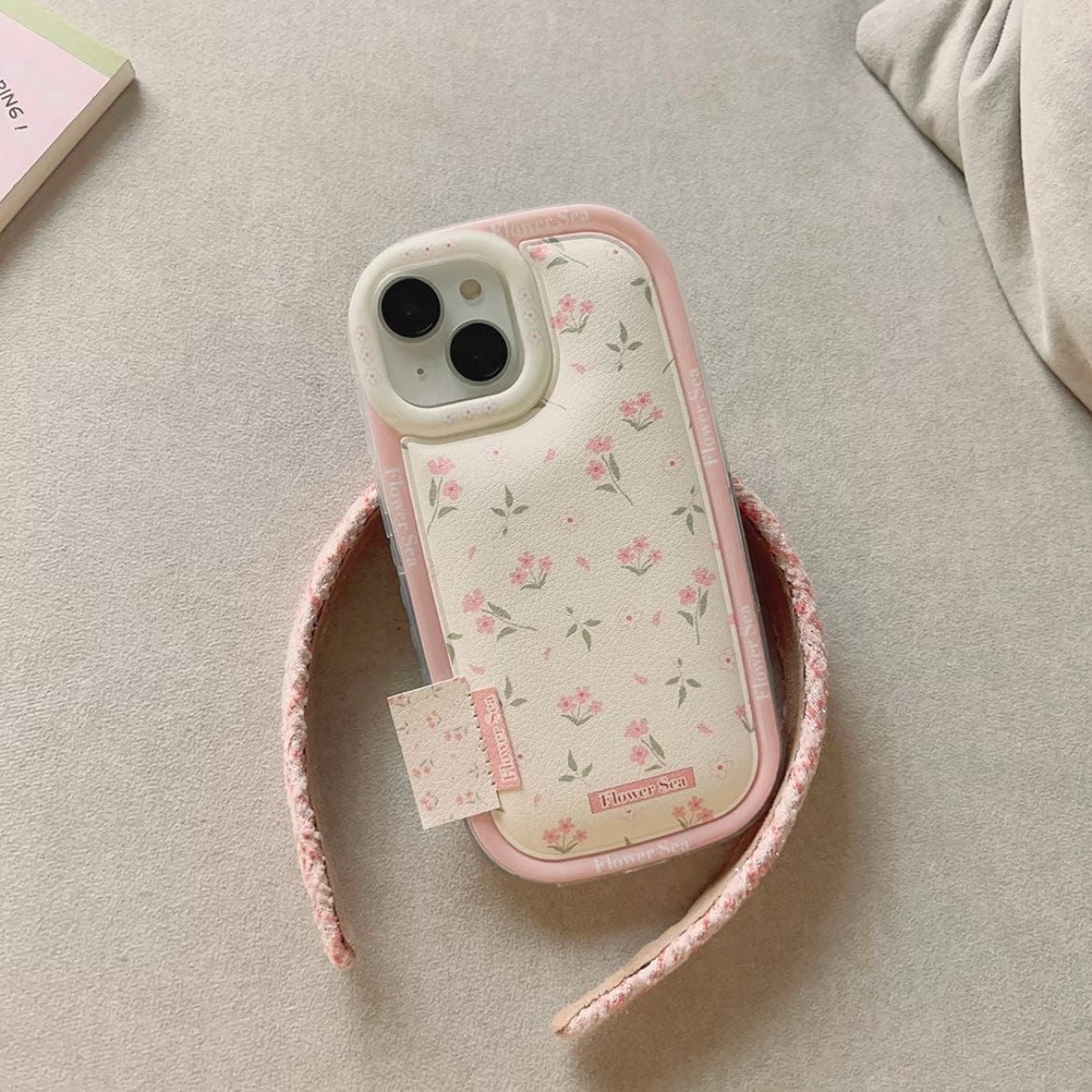 Sweet Bowknot Floral iPhone Case - ArtGalleryZen