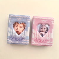 Thumbnail for Sweet Bowknot Heart Kpop 3 Inch Mini Photocard Album - ArtGalleryZen