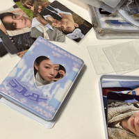 Thumbnail for Sweet Bowknot Heart Kpop 3 Inch Mini Photocard Album - ArtGalleryZen