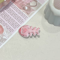 Thumbnail for Sweet Bowknot Heart Puppy Cat Fish Resin Hair Clips - ArtGalleryZen